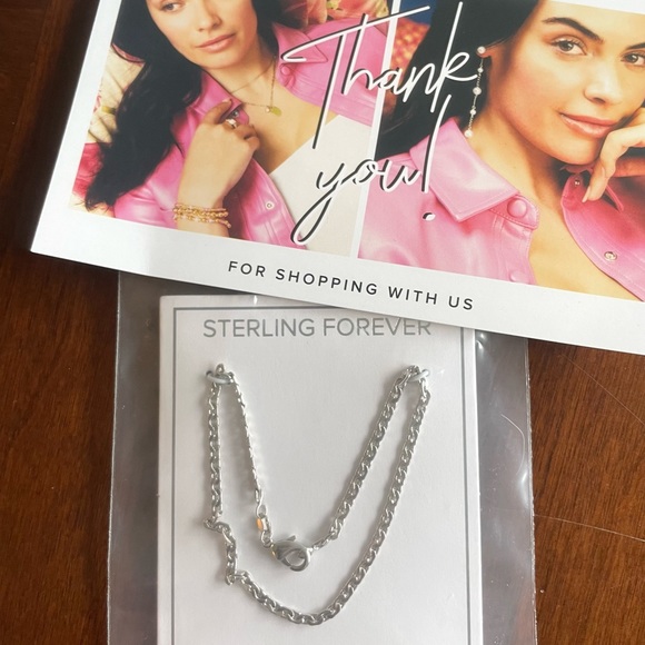 Sterling Forever Arya Chain Anklet - Picture 4 of 6